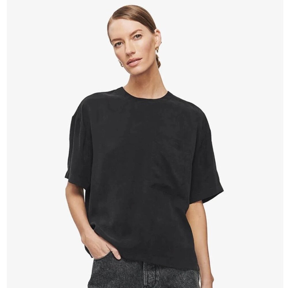 (SOLD) Anine Bing - Teagan Top in Black